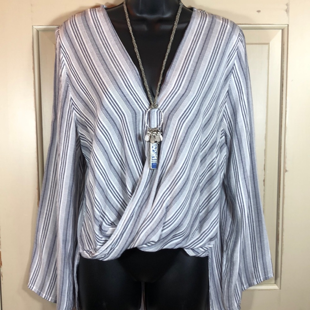 Elan Hi-Low Loose Fit  Boho Tunic